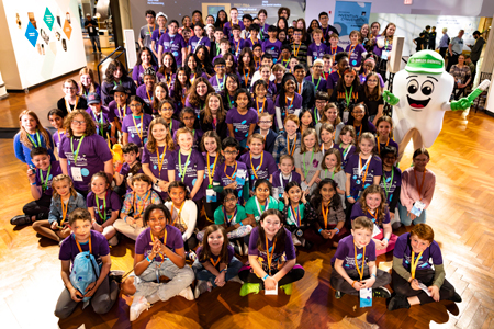 Invention Convention Michigan Group Photo of Student Participants